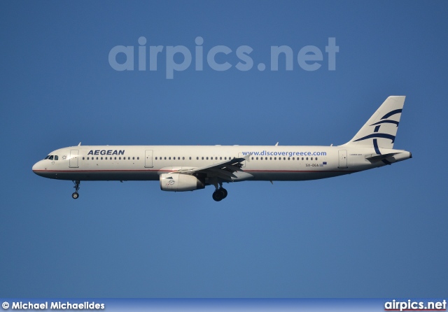 SX-DGA, Airbus A321-200, Aegean Airlines