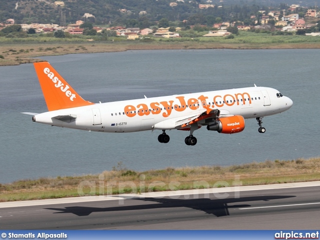 G-EZTG, Airbus A320-200, easyJet