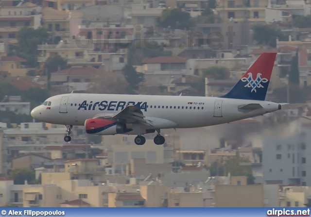 YU-APA, Airbus A319-100, Air Serbia