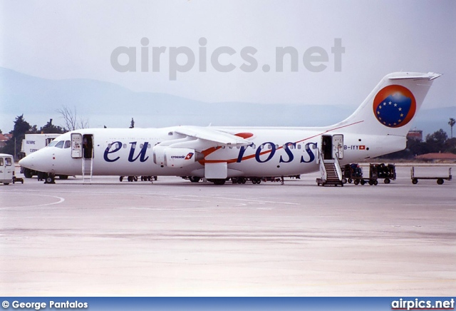 HB-IYY, British Aerospace Avro RJ100, Crossair