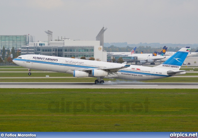 9K-ANB, Airbus A340-300, Kuwait Airways