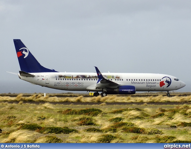 OK-TVL, Boeing 737-800, Travel Service (Czech Republic)