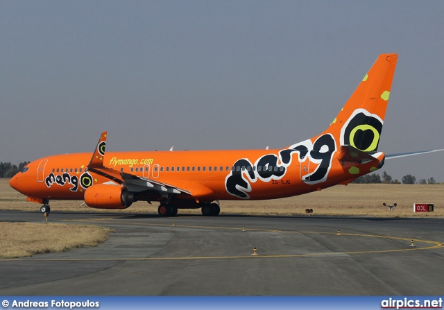 ZS-SJD, Boeing 737-800, Mango