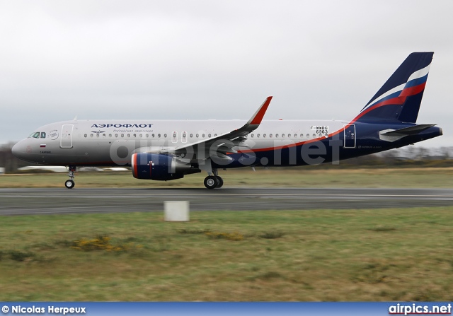 F-WWBG, Airbus A320-200, Aeroflot