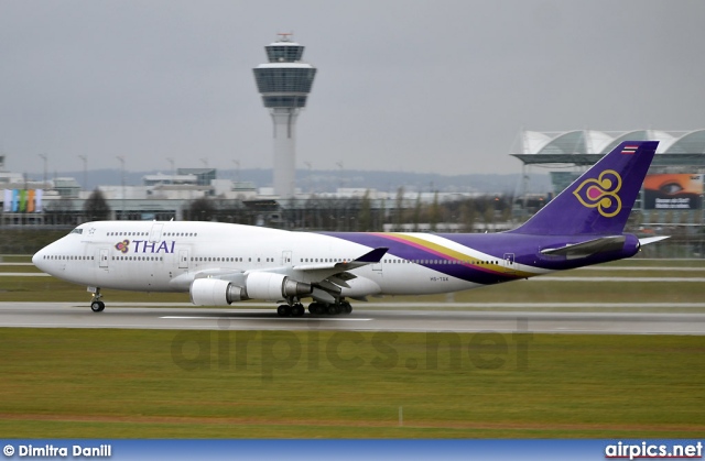 HS-TGX, Boeing 747-400, Thai Airways