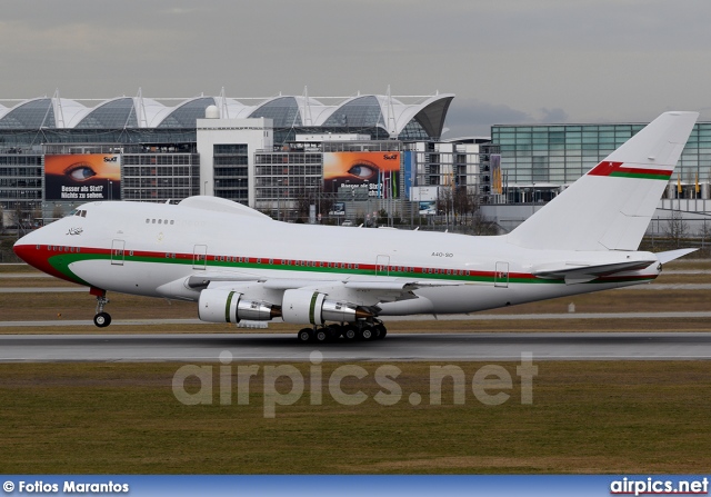 A4O-SO, Boeing 747-SP, Oman Royal Flight