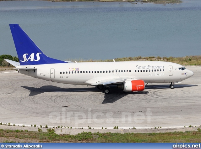 LN-TUD, Boeing 737-700, Scandinavian Airlines System (SAS)