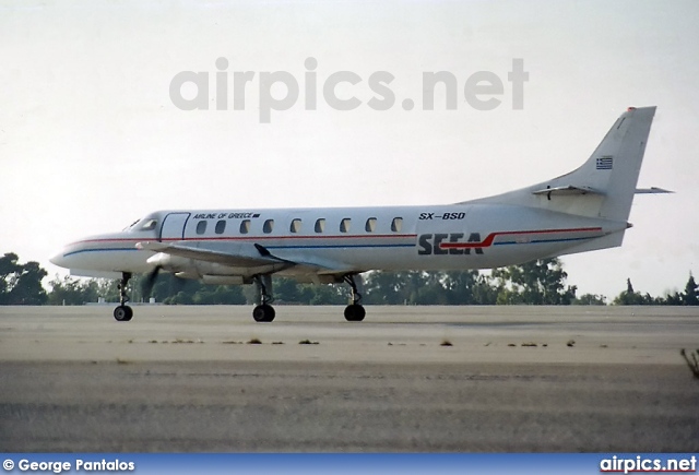 SX-BSD, Fairchild (Swearingen) SA-226-TC Metro II, South East European Airlines - SEEA