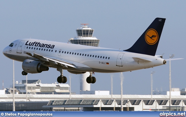 D-AILC, Airbus A319-100, Lufthansa