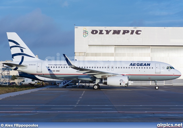 SX-DNC, Airbus A320-200, Aegean Airlines