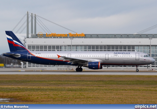 VP-BTG, Airbus A321-200, Aeroflot