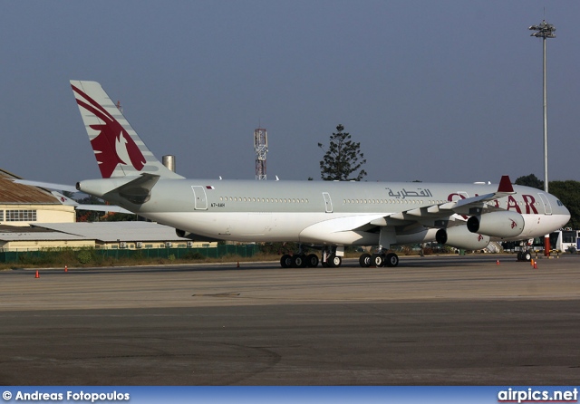 A7-AAH, Airbus A340-300, Qatar Amiri Flight