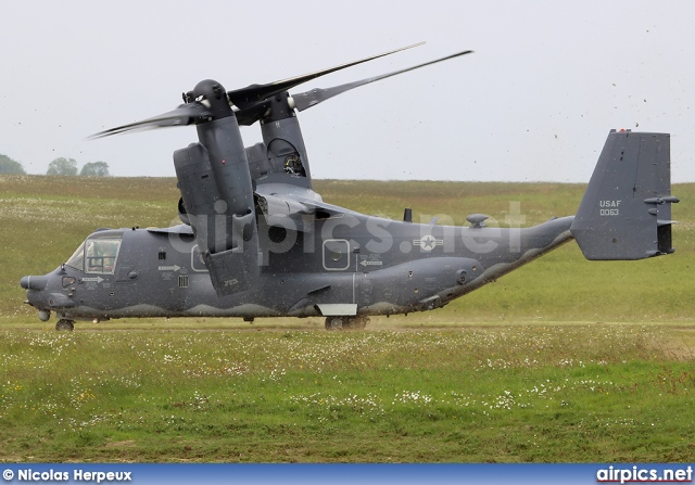 12-0063, Bell-Boeing CV-22-B Ospray, United States Air Force