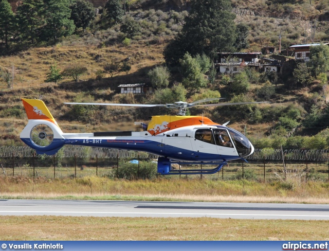 A5-BHT, Eurocopter EC 130-T2, Druk Air - Royal Bhutan Airlines