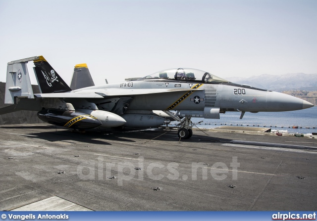 166620, Boeing (McDonnell Douglas) F/A-18-F Super hornet, United States Navy