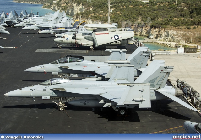 166607, Boeing (McDonnell Douglas) F/A-18-E Super Hornet , United States Navy