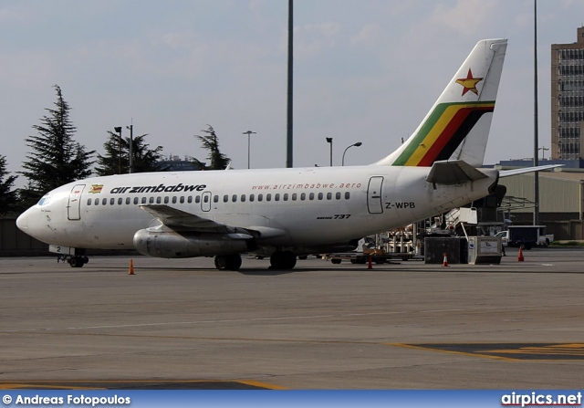 Z-WPB, Boeing 737-200Adv, Air Zimbabwe