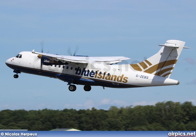 G-ZEBS, ATR 42-320, Blue Islands