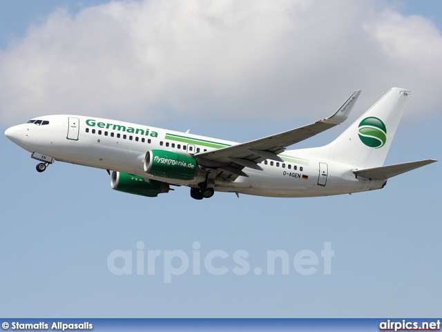 D-AGEN, Boeing 737-700, Germania