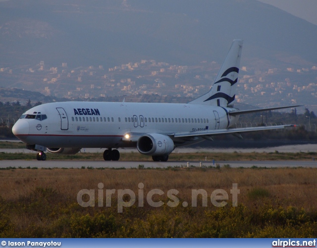 SX-BGS, Boeing 737-400, Aegean Airlines
