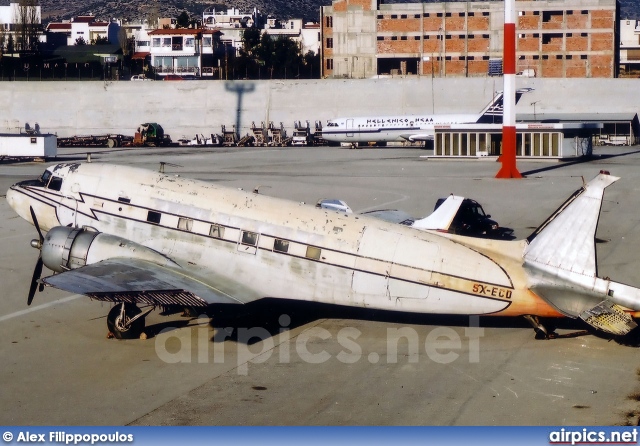 SX-ECD, Douglas DC-3-A, Hellenic Civil Aviation Authority