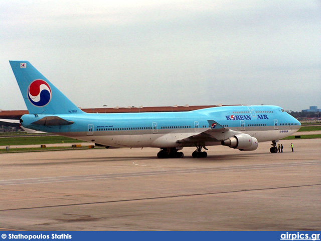 HL7607, Boeing 747-400, Korean Air