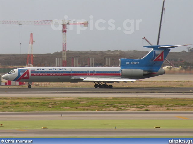 RA-85807, Tupolev Tu-154-M, Ural Airlines