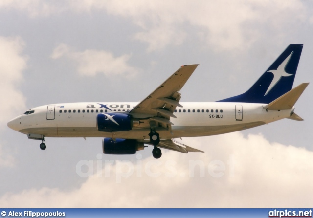 SX-BLU, Boeing 737-700, Axon Airlines