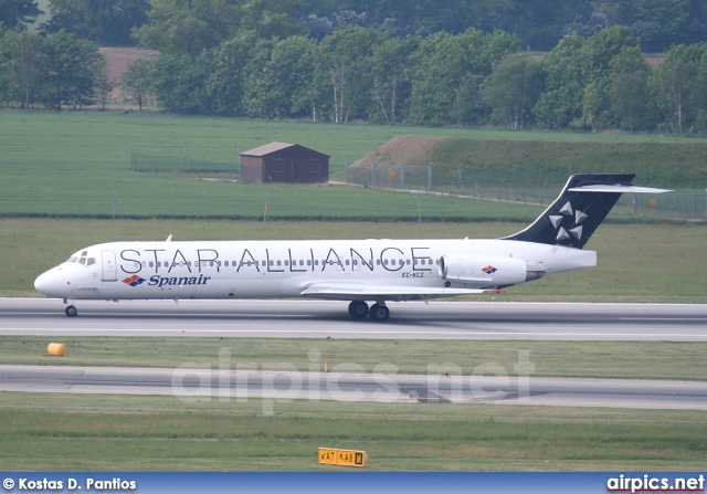 EC-KCZ, McDonnell Douglas MD-87, Spanair