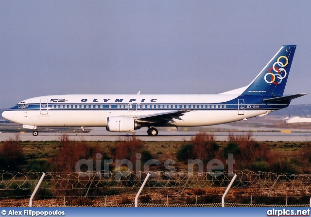 SX-BKK, Boeing 737-400, Olympic Airlines
