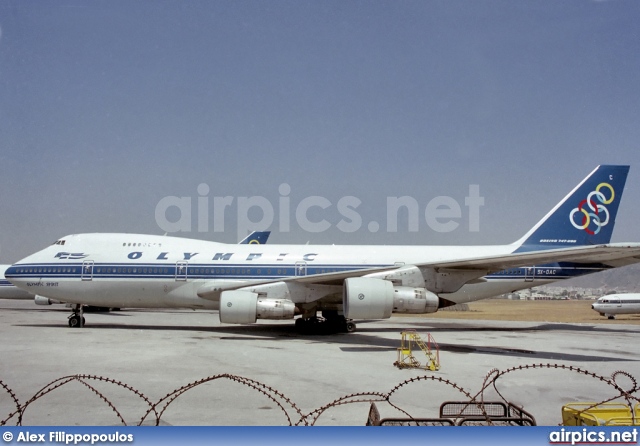 SX-OAC, Boeing 747-200B, Olympic Airways