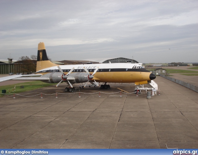 G-AOVT, Bristol 175 Britannia-300, Monarch Airlines