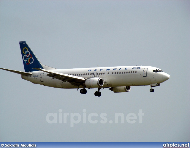 SX-BKM, Boeing 737-400, Olympic Airlines