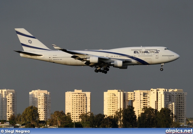 4X-ELD, Boeing 747-400, EL AL