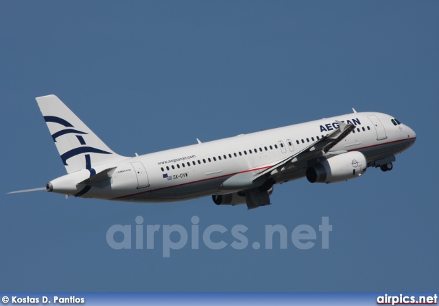 SX-DVW, Airbus A320-200, Aegean Airlines