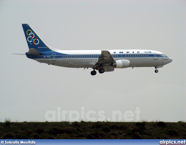 SX-BKE, Boeing 737-400, Olympic Airlines