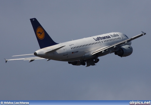 D-AKNF, Airbus A319-100, Lufthansa Italia