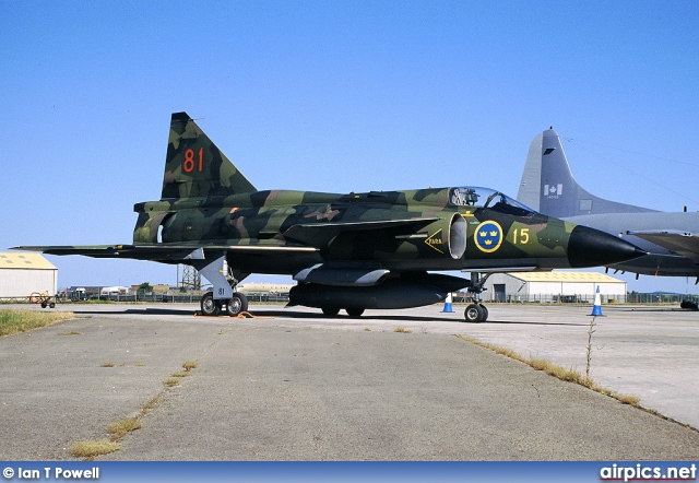 37908, Saab AJSH-37 Viggen, Swedish Air Force