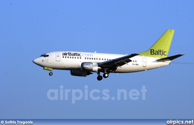 YL-BBA, Boeing 737-500, Air Baltic