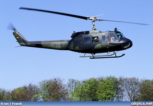 72-56, Bell (Dornier) UH-1-D Iroquois (Huey), German Army