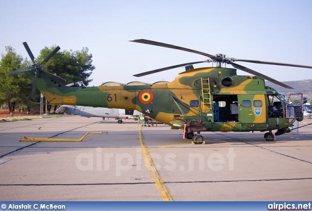 61, IAR 330-L Puma, Romanian Air Force