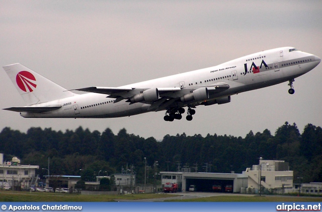 JA8155, Boeing 747-200B, Japan Asia Airways