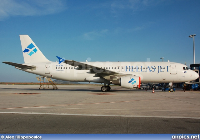 SX-BVK, Airbus A320-200, Hellas Jet