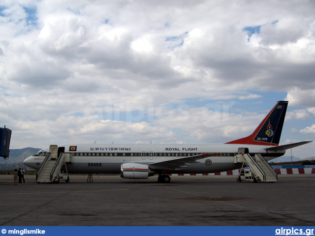 HS-HRH, Boeing 737-400, Royal Thai Air Force