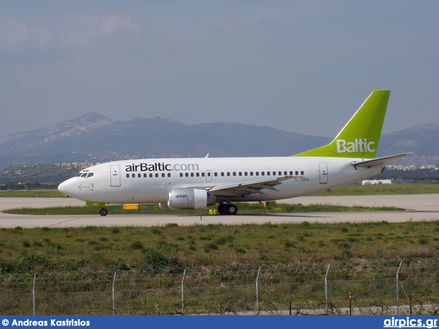 YL-BBA, Boeing 737-500, Air Baltic