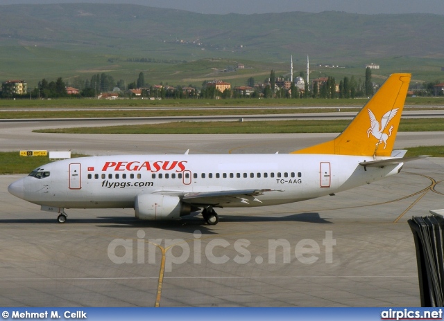 TC-AAG, Boeing 737-500, Pegasus Airlines