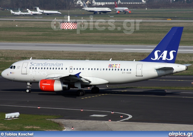 OY-KBR, Airbus A319-100, Scandinavian Airlines System (SAS)