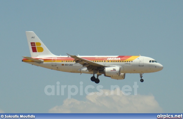 EC-JAZ, Airbus A319-100, Iberia