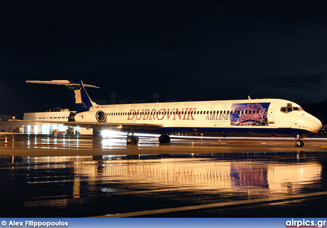 9A-CDE, McDonnell Douglas MD-82, Dubrovnik Airline