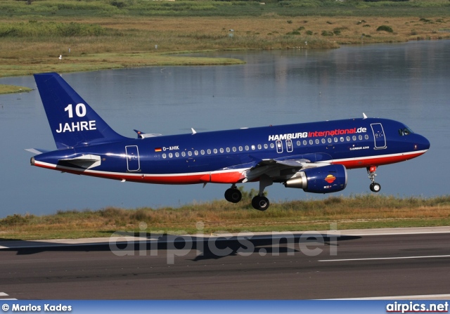 D-AHIK, Airbus A319-100, Hamburg International